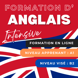 Anglais intensif - A1 à B2 - 90 heures