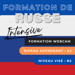Russe intensif - A2 à B2 - 40 heures